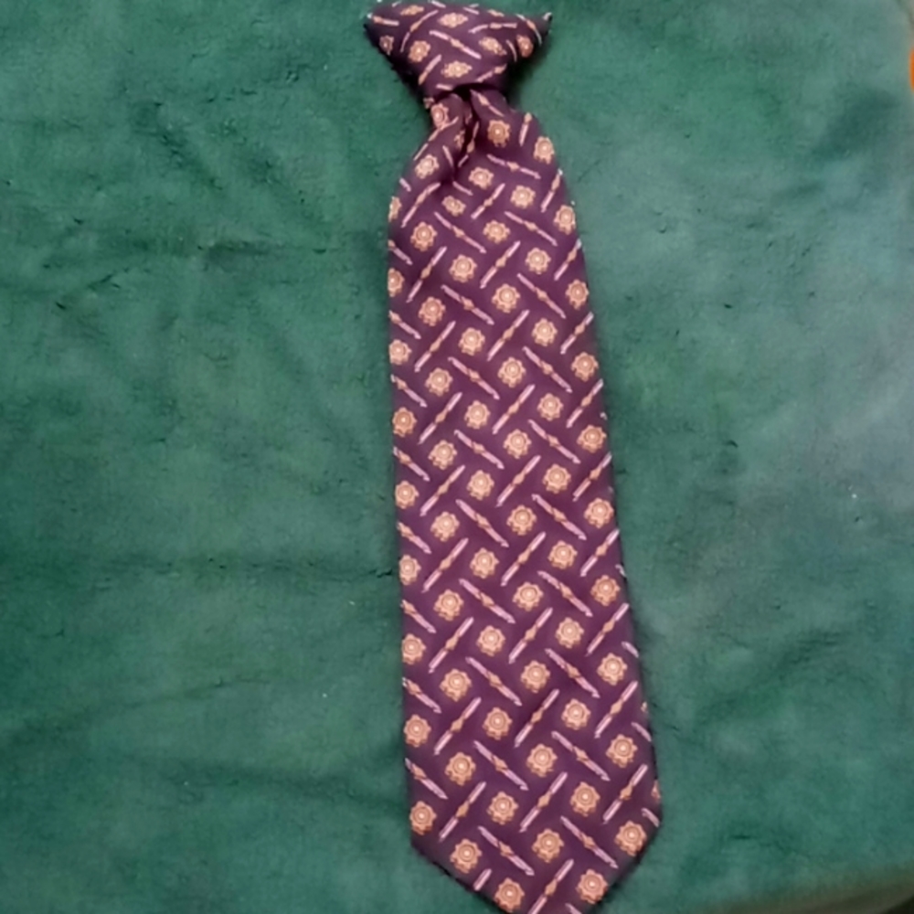 Boys clip on tie